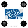 Evergreen Home of a Fan Detroit Lions 28" x 16" Woven PVC Indoor Outdoor Doormat, Home of a Fan - 3 of 4