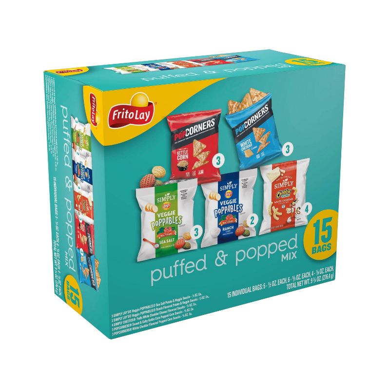 Frito-Lay Puffed &#38; Popped Mix - 9.75oz/15ct, 2 of 5