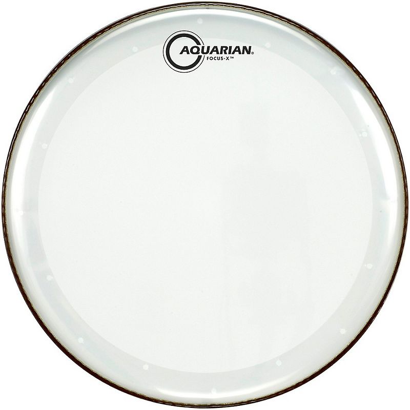 Aquarian Focus-X Clear Snare Drum Head, 1 of 2