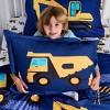 Kid Twin Comforter Set 5 Piece Bedding Set with Comforter Sheets Pillowcase Sham for Boys Girls Super Soft Microfiber Bed in a Bag - 2 of 4