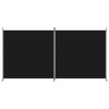 vidaXL 2-Panel Room Divider Brown 137"x70.9" Fabric - 3 of 4
