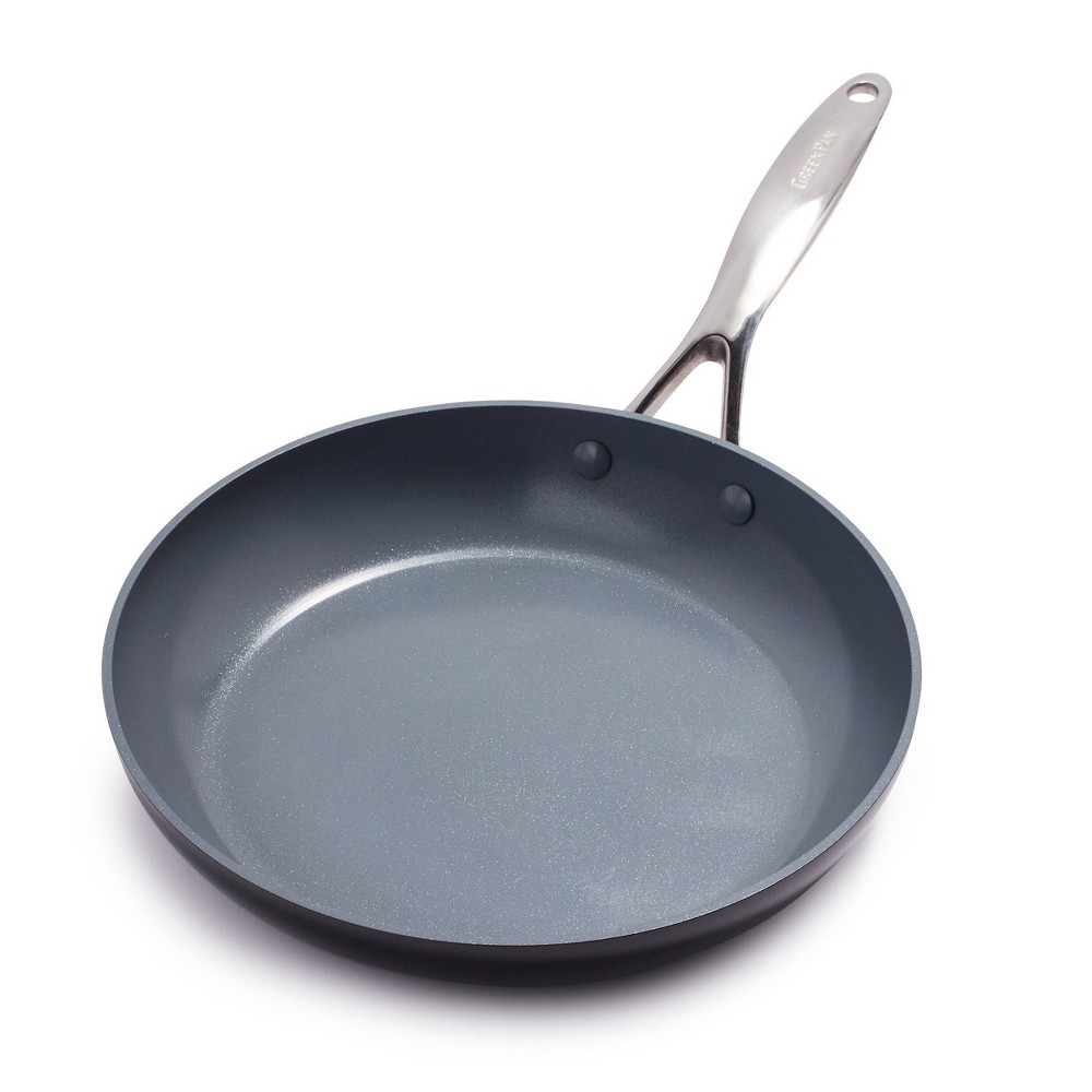 Photos - Pan Green Pan GreenPan Valencia Pro 12" Ceramic Frypan Black 