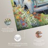 Art Remedy Vintage Trucks and Flowers Chic Farmhouse Wall Art Unframed - 4 of 4