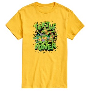 Men's - Teenage Mutant Ninja Turtles - Turtle Power New Short Sleeve Graphic T-Shirt - 1 of 4