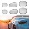 Unique Bargains 6 In 1 Car Rear Side Window Sun Shade Shield Anti-UV Cover Silver Tone 23.6"x19.7" - 3 of 4