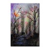 Trademark Fine Art -Michelle Faber 'Black Cat In Forest' Canvas Art - 2 of 3