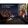 GOODEE Outdoor Projector, 4K Supported Projector Android TV with Auto Focus & Full-Sealed Optical Engine for Movie, Netflix/Prime Video Built-in - 4 of 4