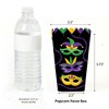 Big Dot of Happiness Colorful Mardi Gras Mask - Masquerade Party Favor Popcorn Treat Boxes - Set of 12 - 2 of 4