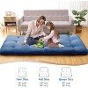 TackView Japanese Futon Floor Mattress, Tatami Mat Foldable Japanese Floor Bed Roll Up Mattress Camping Sleeping Pad for Dorm RV Travel - 4 of 4