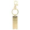 SalesOne LLC The Polar Express "Believe" Gold Train Ticket Enamel Charm Keychain - 3 of 4