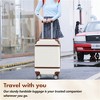 BEAFUP Hardshell Luggage Sets with Bags Carry-on Suitcase Double Spinner Wheels with TSA Lock - 20", Lightweight Suitcase for Travel - 4 of 4