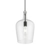 Livex Lighting Avery 1 - Light Pendant in  Black/Brushed Nickel - 2 of 4