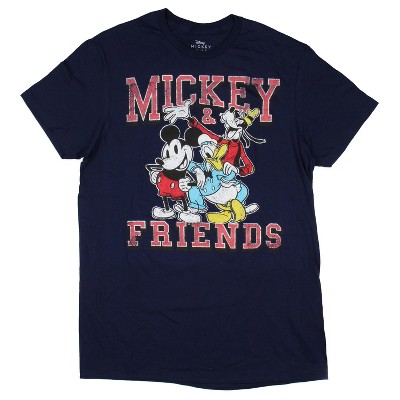 Disney Mickey Mouse And Friends Men's Graphic Short Sleeve T-Shirt