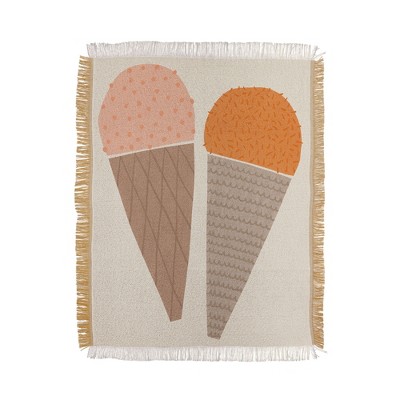 Alisa Galitsyna Gelato 1 56"x46" Woven Throw Blanket - Deny Designs