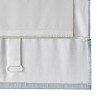MAYEERTY 27"x64" Home Furnishings Room Light Filtering Pleated Window Shade Blue Indoor - 4 of 4