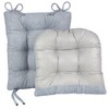 Gripper Tyson XL Non Slip Rocking Chair Cushion Set Include Seat and Back Cushion - 2 of 4