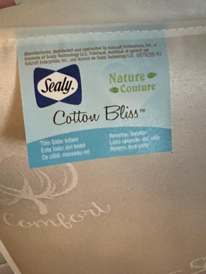 Sealy Nature Couture Cotton Bliss Crib Mattress