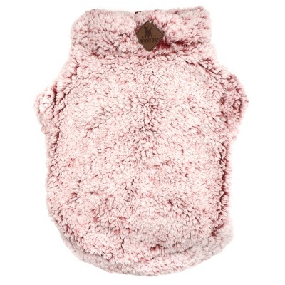 The Worthy Dog Cozy Wubby Fleece Quarter Zip Pullover