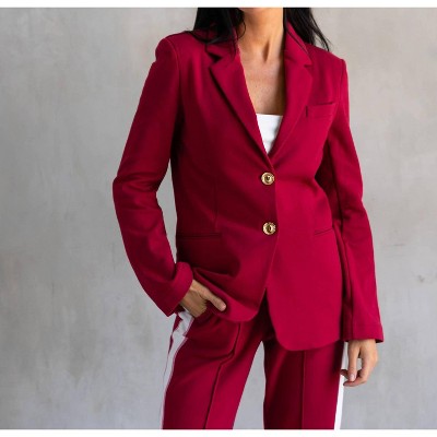 Women's Morrison Interlock Blazer - Care Tucker