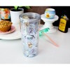 Silver Buffalo Disney Winnie the Pooh Character Toss Acrylic Carnival Cup with Lid and Straw - 4 of 4