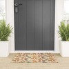 Sewzinski Magic Moths Looped Vinyl Welcome Mat - Society6 - 2 of 4