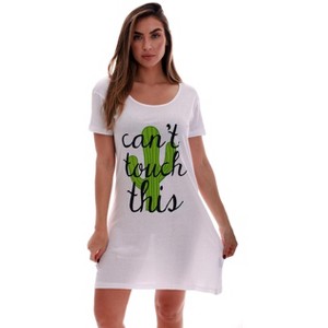 Just Love Sleep Dress for Women - Sleeping Dorm Shirt - Ladies Nightshirt - Nightgown Sleepwear - 1 of 3