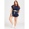 Avenue Women's Plus Size Simple Day Short - 4 of 4