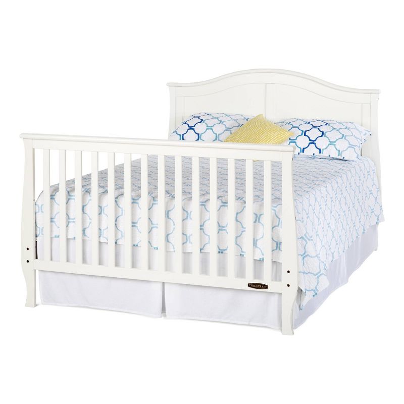 Child Craft Full Size Bed Rails (F06454) - Matte White, 2 of 4