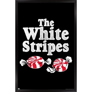 Trends International The White Stripes - Candy Framed Wall Poster Prints - 1 of 4