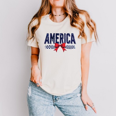 Simply Sage Market America Galaxy Coquette  Short Sleeve Tee