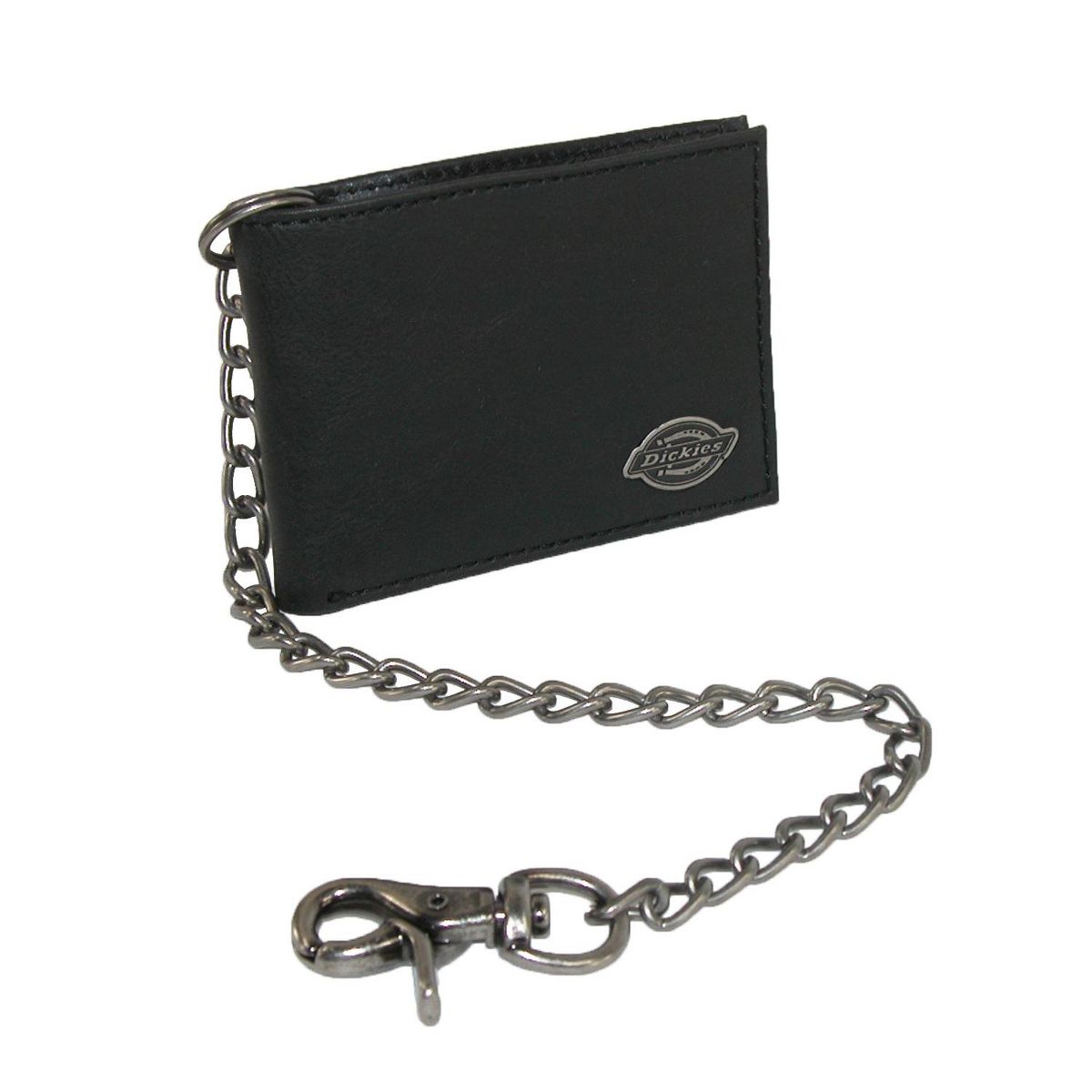Dickies Men's Leather Trucker Chain Slimfold Wallet - thumbnail 3
