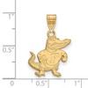 Black Bow Jewelry 14k Yellow Gold Plated Sterling Silver Florida Gators NCAA Medium Pendant - 2 of 3