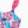 PATPAT Disney Stitch Family Matching Outfits Sleeveless Dresses, Shirts & Onesies with Tropical Hawaiian Floral Print - 3 of 4
