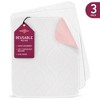 MaxProtect Softies Reusable Pee Pads for Dogs, Training Underpads, Cloth-Like Top Layer - 3 Pack, 30" x 36" - 2 of 4