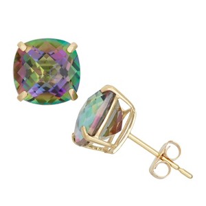 Designs By Gioelli 10K Gold Gemstone Stud Earrings - 1 of 2