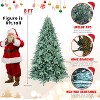 Cesicia Christmas Tree with 1390 Tips, Hinged Branch Design, Full Natural Look, Metal Stand, Easy to Assemble, Holiday Decoration - 2 of 4