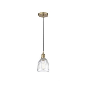 Brookfield - 1 Light Cord Hung Mini Pendant In Industrial Style-9.75 Inches Tall and 5.75 Inches Wide - 1 of 1