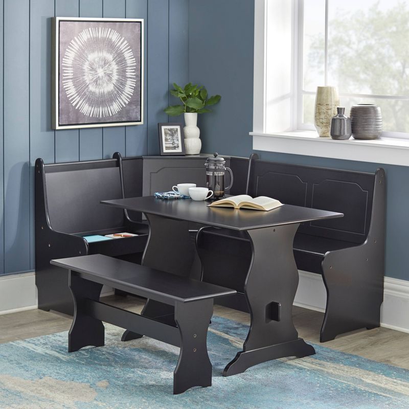 3pc Nook Dining Set - Buylateral, 4 of 10