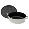 Staub Cast Iron 6.25-qt Shallow Oval Dutch Oven - 2 of 4
