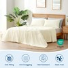 Dual-Sided Cooling Comforter Ultra-Soft, Breathable for Night Sweats, Lightweight & Silky Smooth-Cozy Bliss - 2 of 4