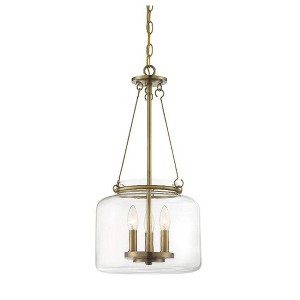Savoy House Akron 3 - Light Pendant in  Warm Brass - 1 of 1