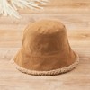 Hadley Wren Corduroy Reversible Buckt Hat - Brown - 4 of 4