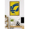 Trends International NFL Los Angeles Rams - Logo 25 Framed Wall Poster Prints - 2 of 4