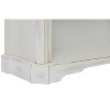TOAOTBNBO 4 Tiers Classical Bookshelf, Home Office Bookcase with Stroage Cabinet, Freestanding Book Shelf with Vintage Finish, White - 3 of 4