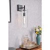 Elegant Lighting Savant 1 light black wall sconce - 2 of 4