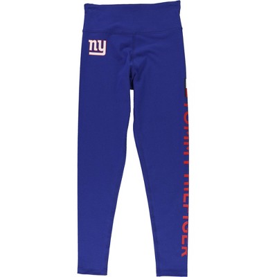 Tommy Hilfiger Womens NY Giants Stretch Compression Athletic Pants