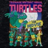Juniors Womens Teenage Mutant Ninja Turtles The Movie Retro Poster Crop T-Shirt - 2 of 4