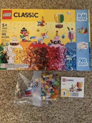 Lego classic cheap 900 pieces target