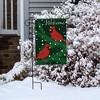 Briarwood Lane Winter Burlap Garden Flag 12x18 For Outdoor Cardinals in Snow For Winter Garden Flag Flags For Outside - 4 of 4