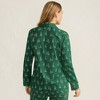 Lands' End Women's Long Sleeve Print Flannel Pajama Top - 2 of 4